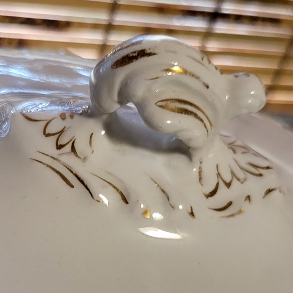 Vintage RARE Homer Laughlin Hudson 8"x10" Oval Lidded H94 Casserole Dish - Picture 4 of 7